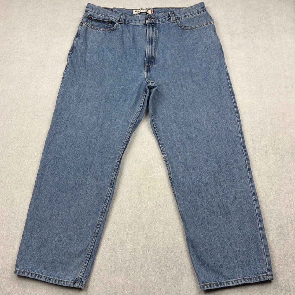 Levis 550 Jeans Mens 40x30 Blue Relaxed Fit Tapered Leg 100% Cotton Denim Pants